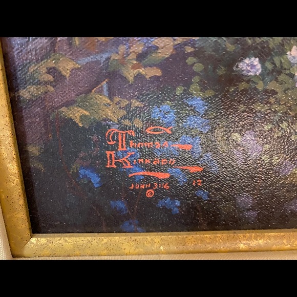 Thomas Kinkade “The Village Lighthouse” Signed! - Picture 6 of 16